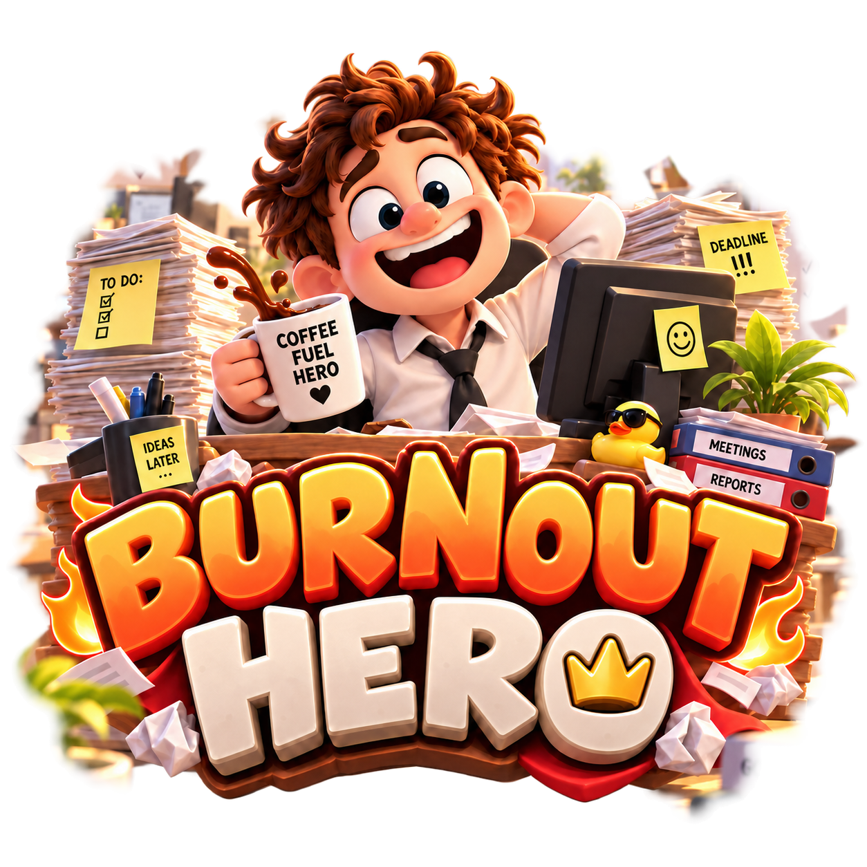 Burnout Hero – Logo