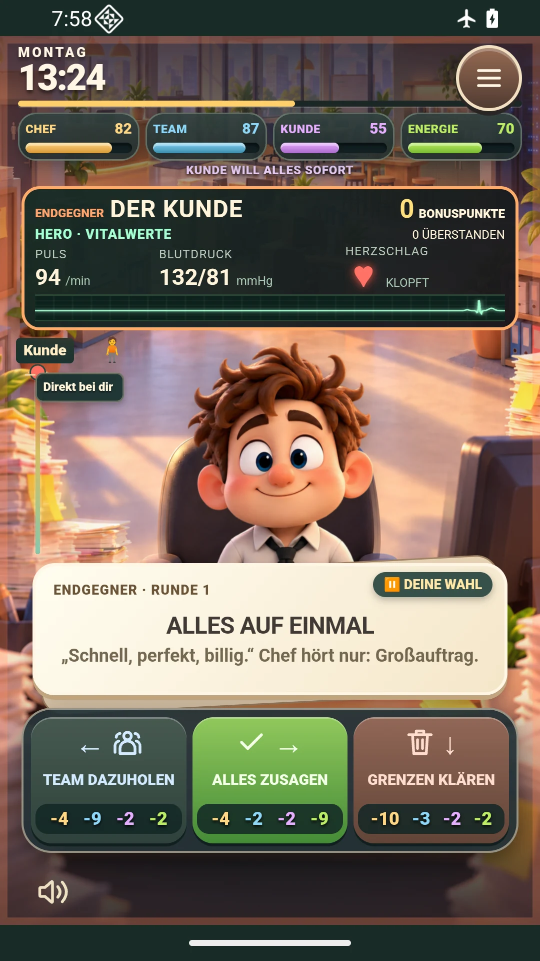 Burnout Hero – Das Kundenfinale