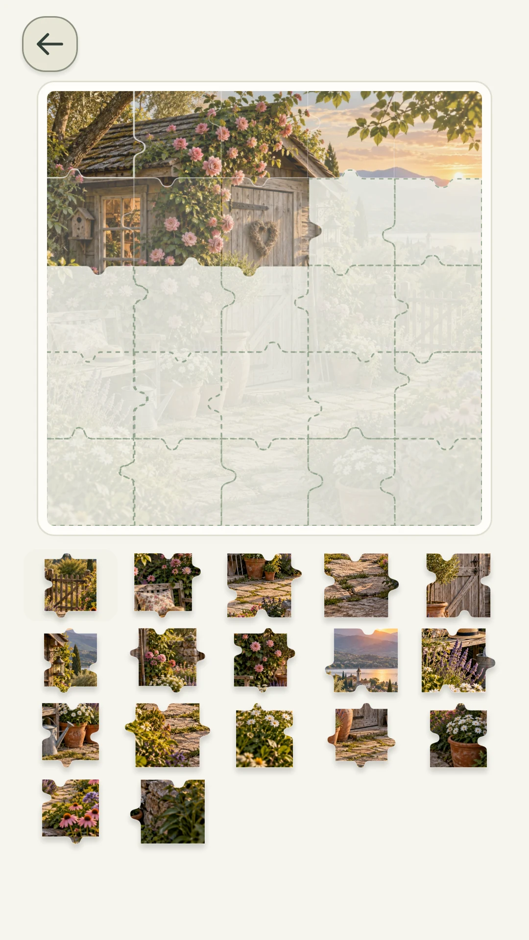 Living Puzzle Collection – Garden house · 25 pieces