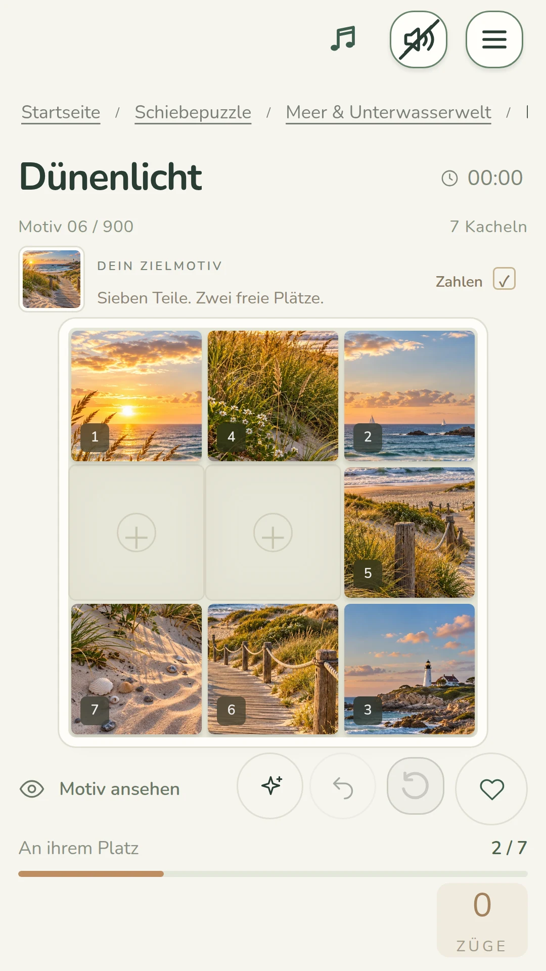 Living Puzzle Collection – Dune light · Sliding puzzle