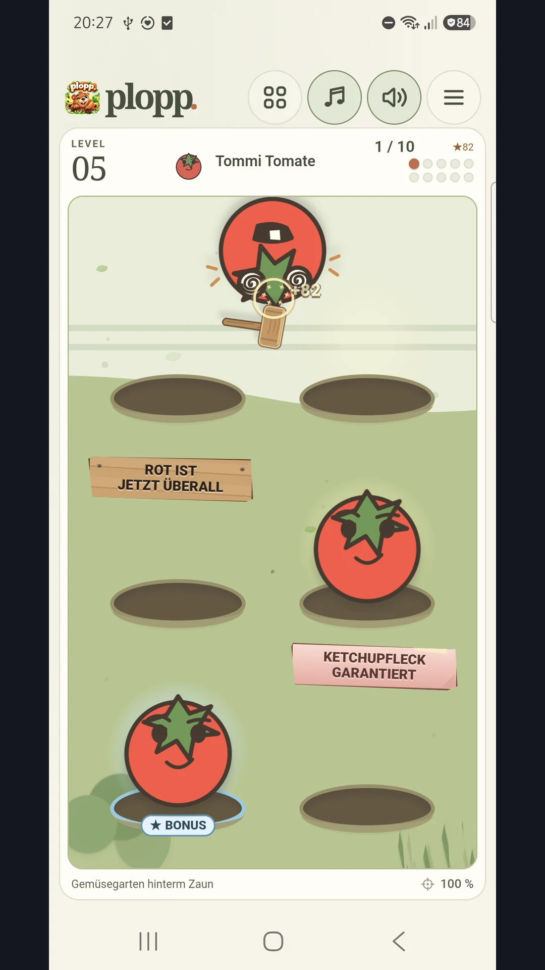 PLOPP – Level 5 · Tommi Tomate