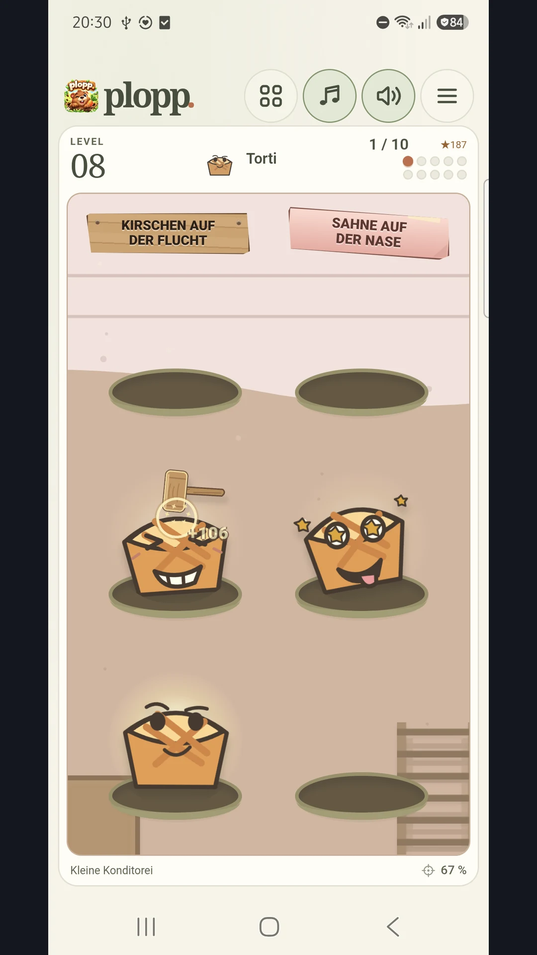 PLOPP – Level 8 · Torti