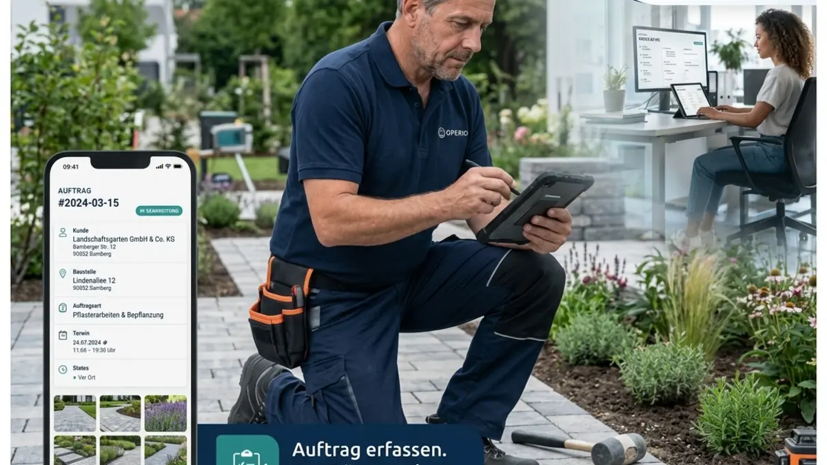 Arbeiten im Garten- und Landschaftsbau