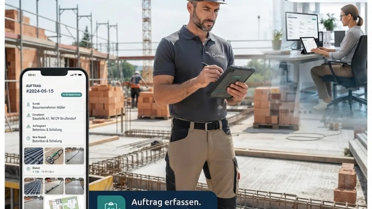 Bauarbeiten im Hochbau