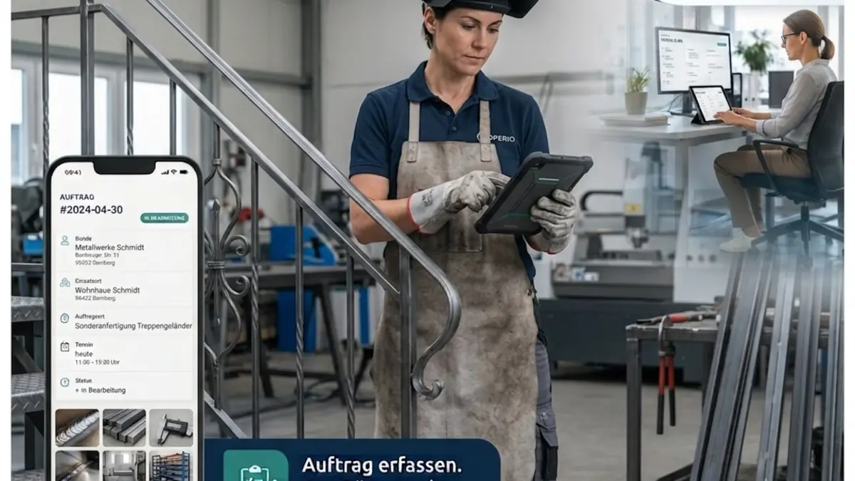Fertigung und Montage im Metallbau