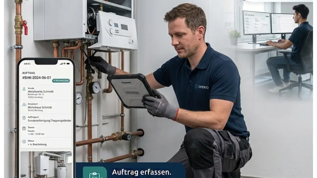 Installation einer Heizungsanlage