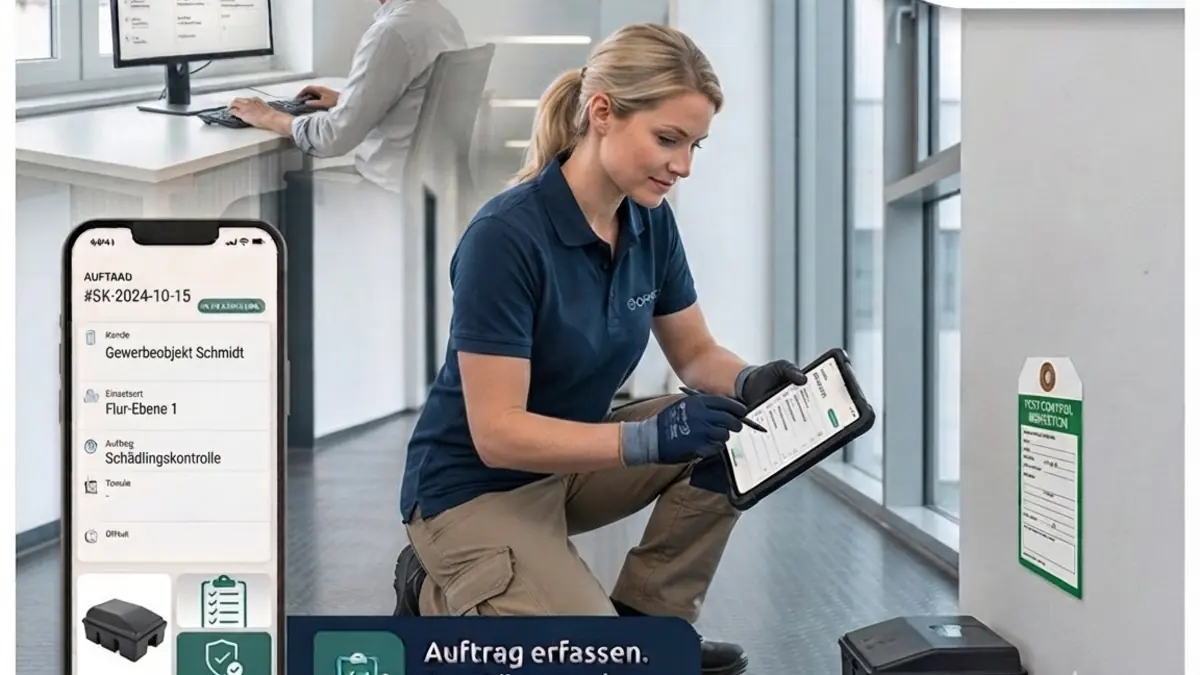 Fachgerechte Schädlingsbekämpfung
